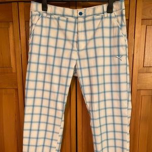⛳️🏌🏻‍♂️BNWT Puma Plaid Golf Pants⛳️🏌️